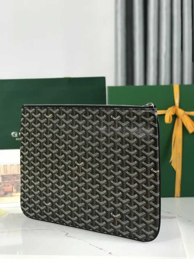 Goyard Black Clutch Bag 73 - Image 3