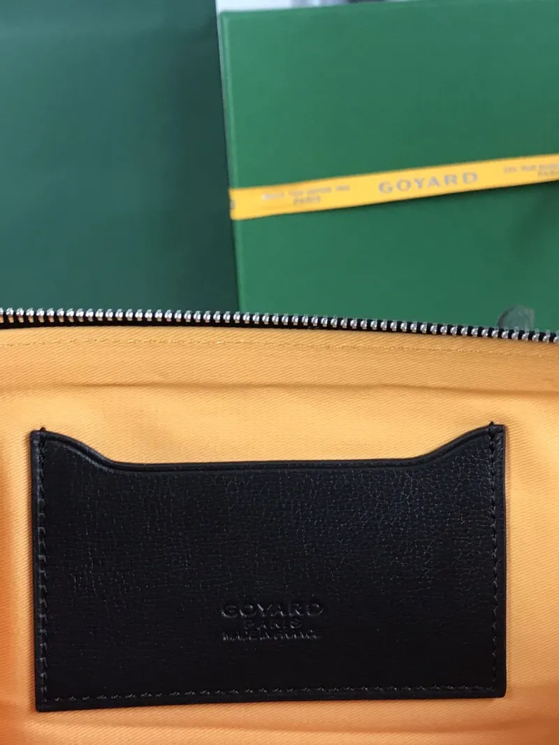 Goyard Black Clutch Bag 73 - Image 8