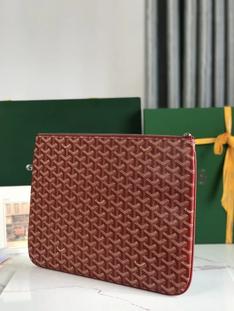 Alternative view of Goyard Red Zip Clutch Bag