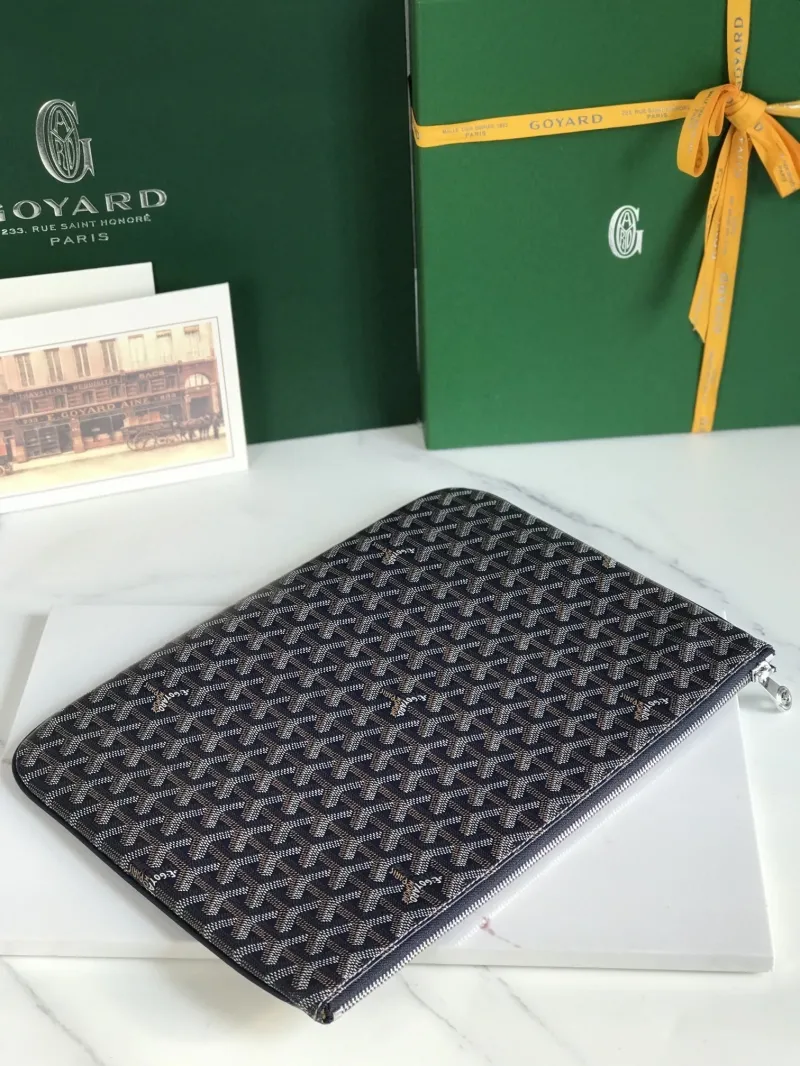 Goyard Black Clutch Bag 75 - Image 3