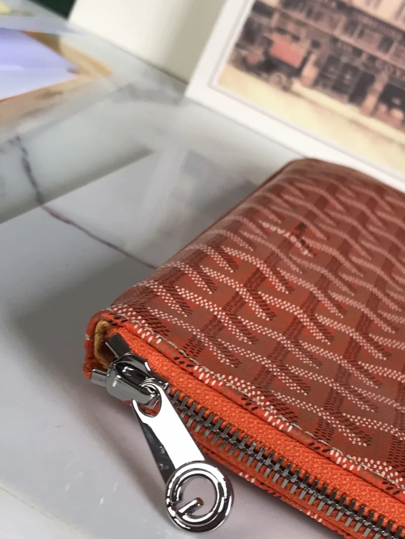 Goyard Orange Clutch Bag 79 - Image 5