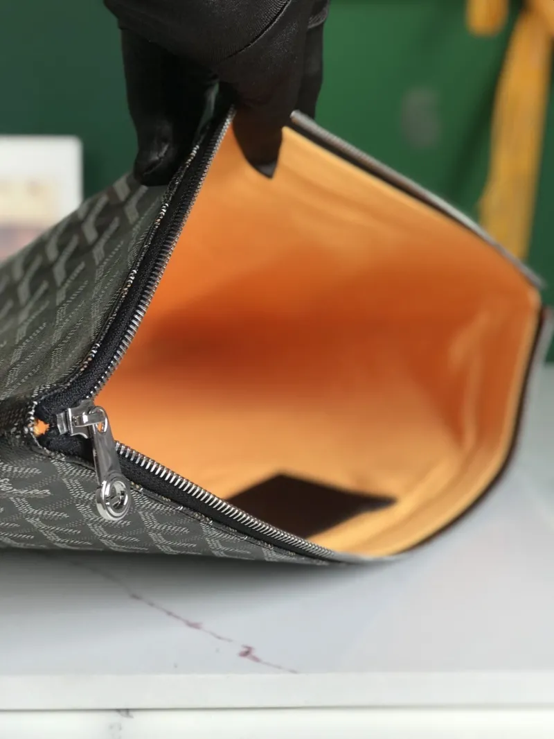 Goyard Black Clutch Bag 81 - Image 9