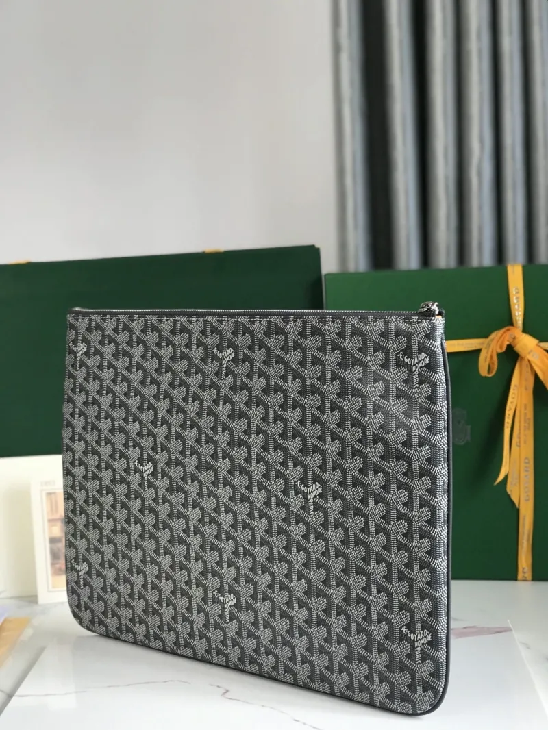 Alternative view of Goyard Gray Clutch Bag 82