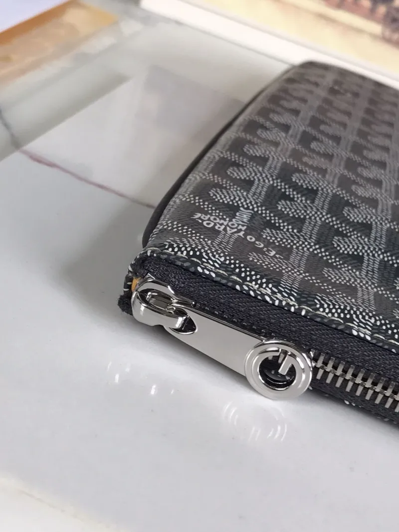 Goyard Gray Clutch Bag 82 - Image 5
