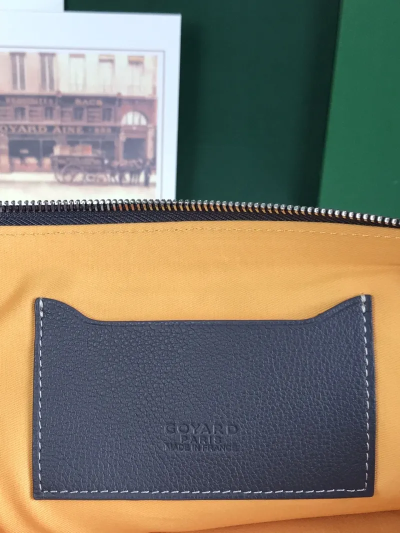 Goyard Gray Clutch Bag 82 - Image 8