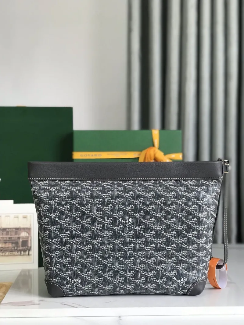 Goyard Gray Clutch Bag Model 84 - Image 3