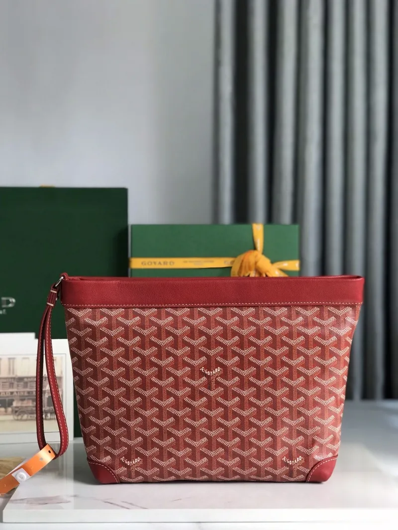 Goyard Red Clutch Bag 86