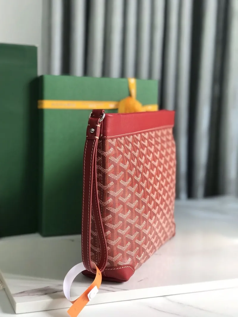 Alternative view of Goyard Red Clutch Bag 86