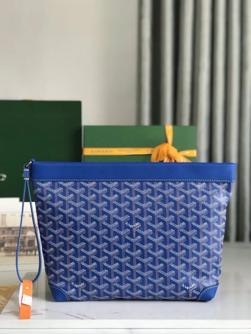 Goyard Blue Clutch Bag 89