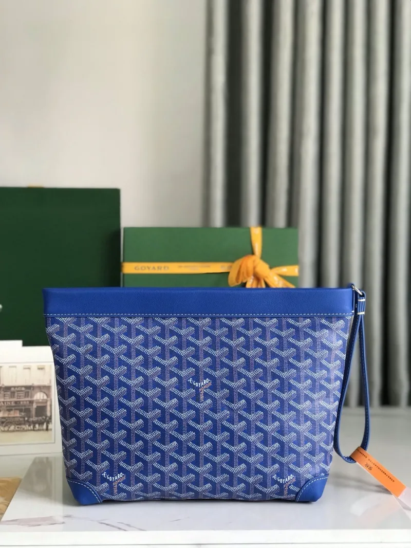 Goyard Blue Clutch Bag 89 - Image 3