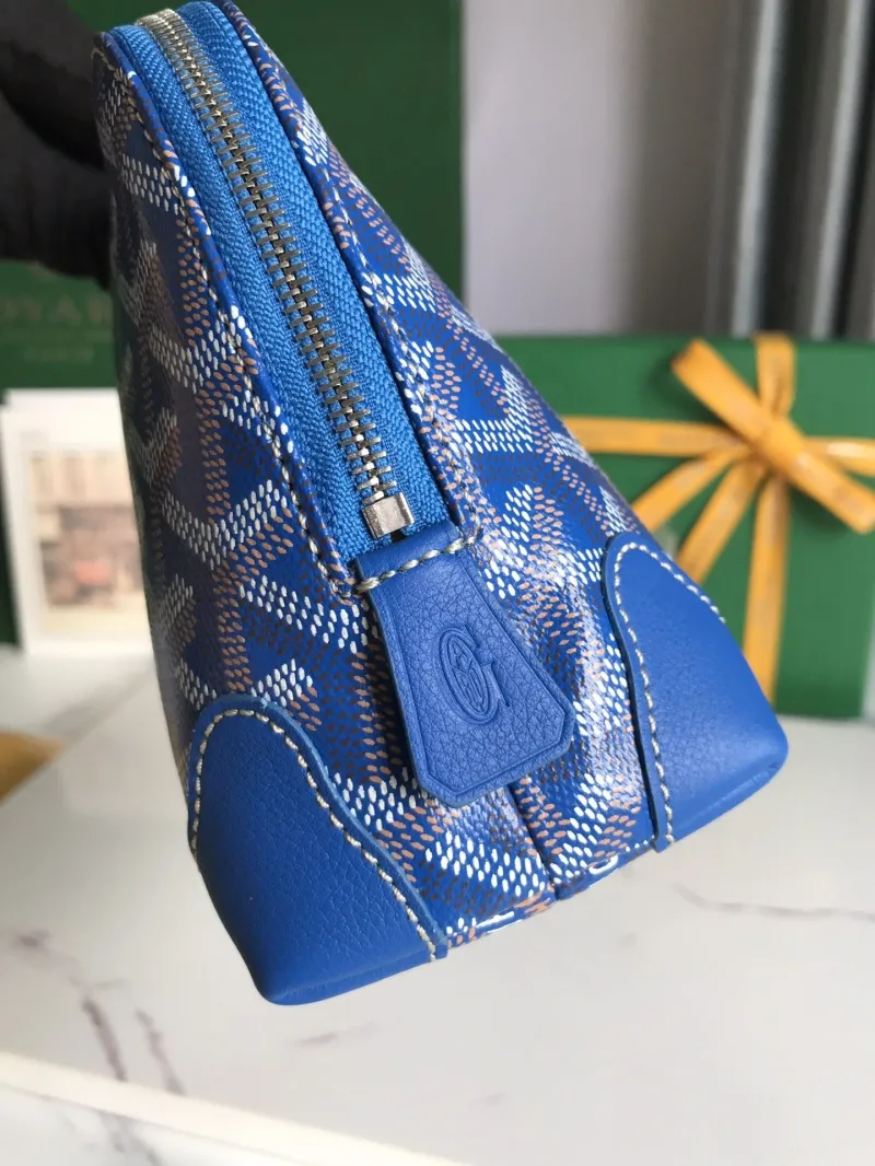 Goyard Blue Clutch Bag 102 - Image 5