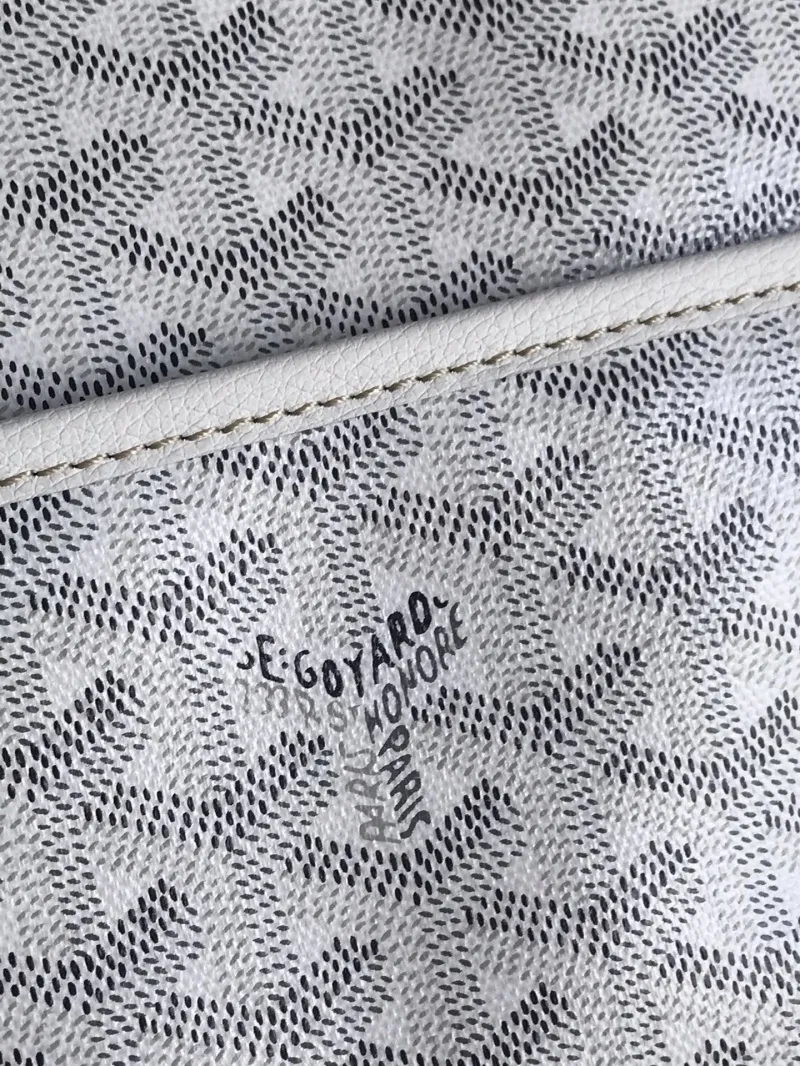 Goyard White Clutch Bag 109 - Image 5