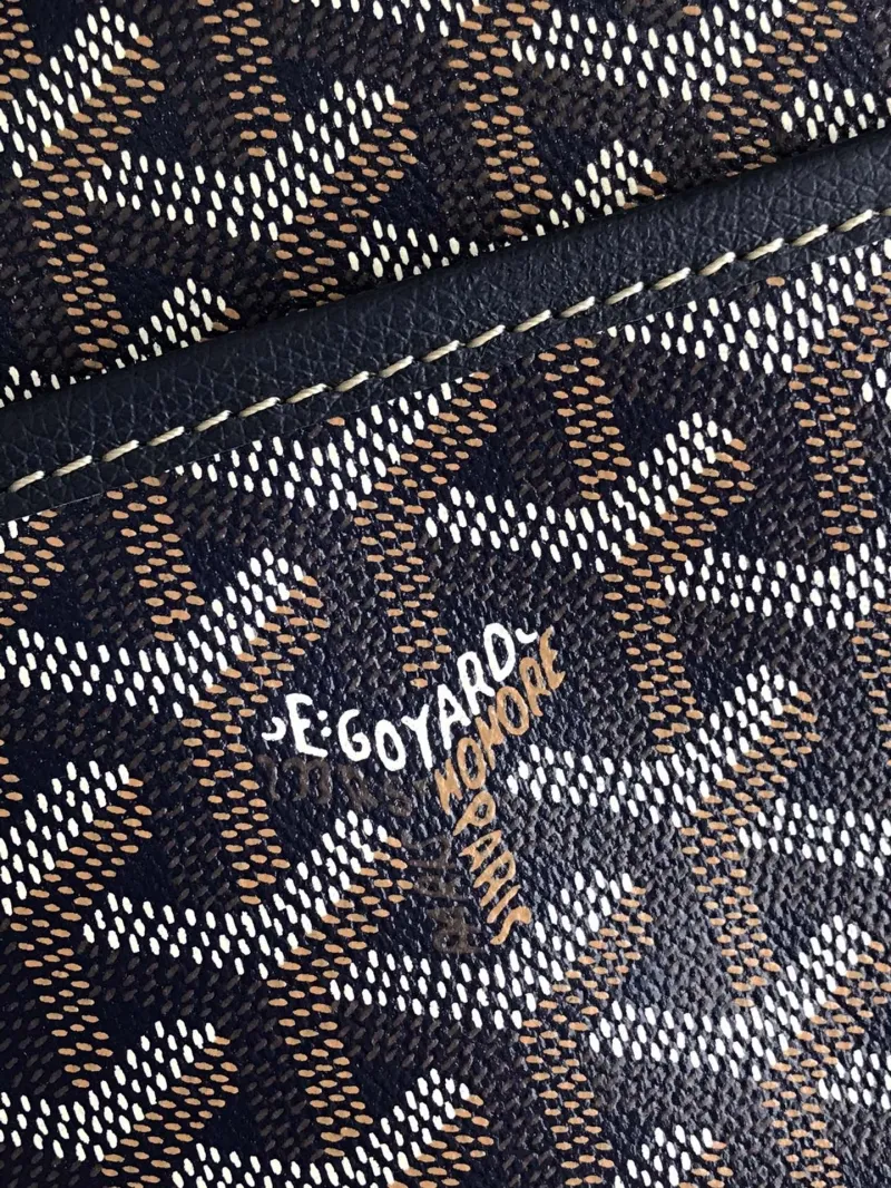 Goyard Navy Clutch Bag ADM02049 - Image 8