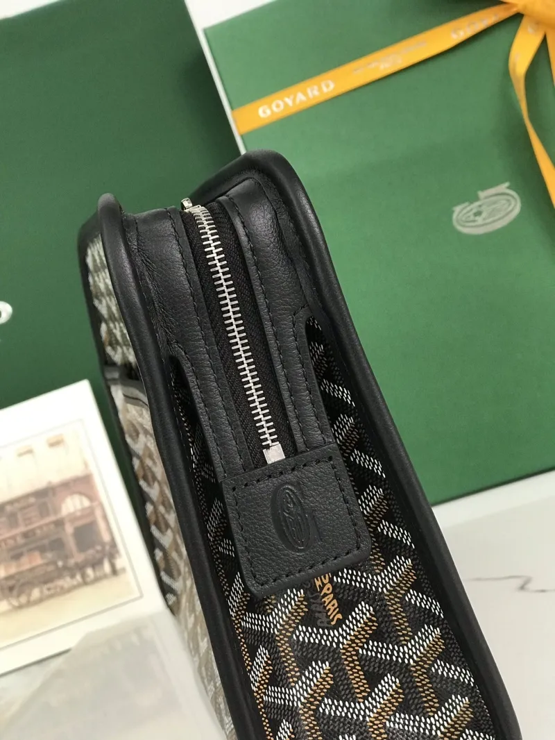Goyard Black Clutch Bag 122 - Image 7