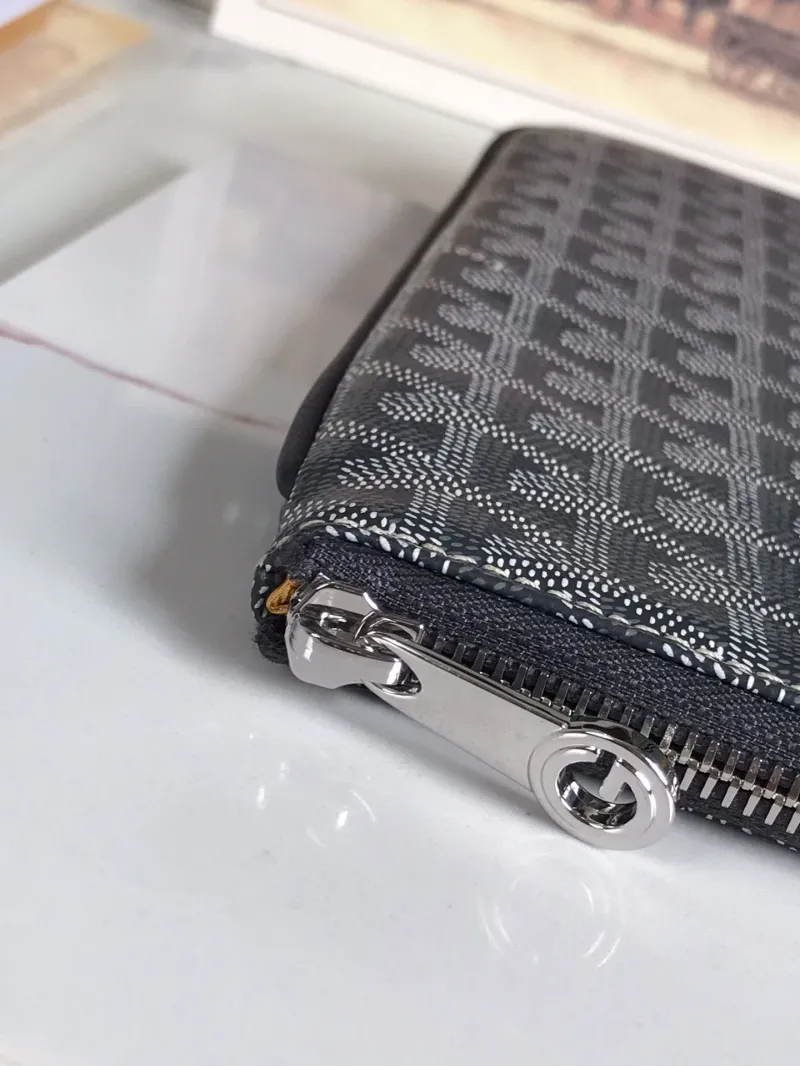 Goyard Gray Clutch Bag 137 - Image 5