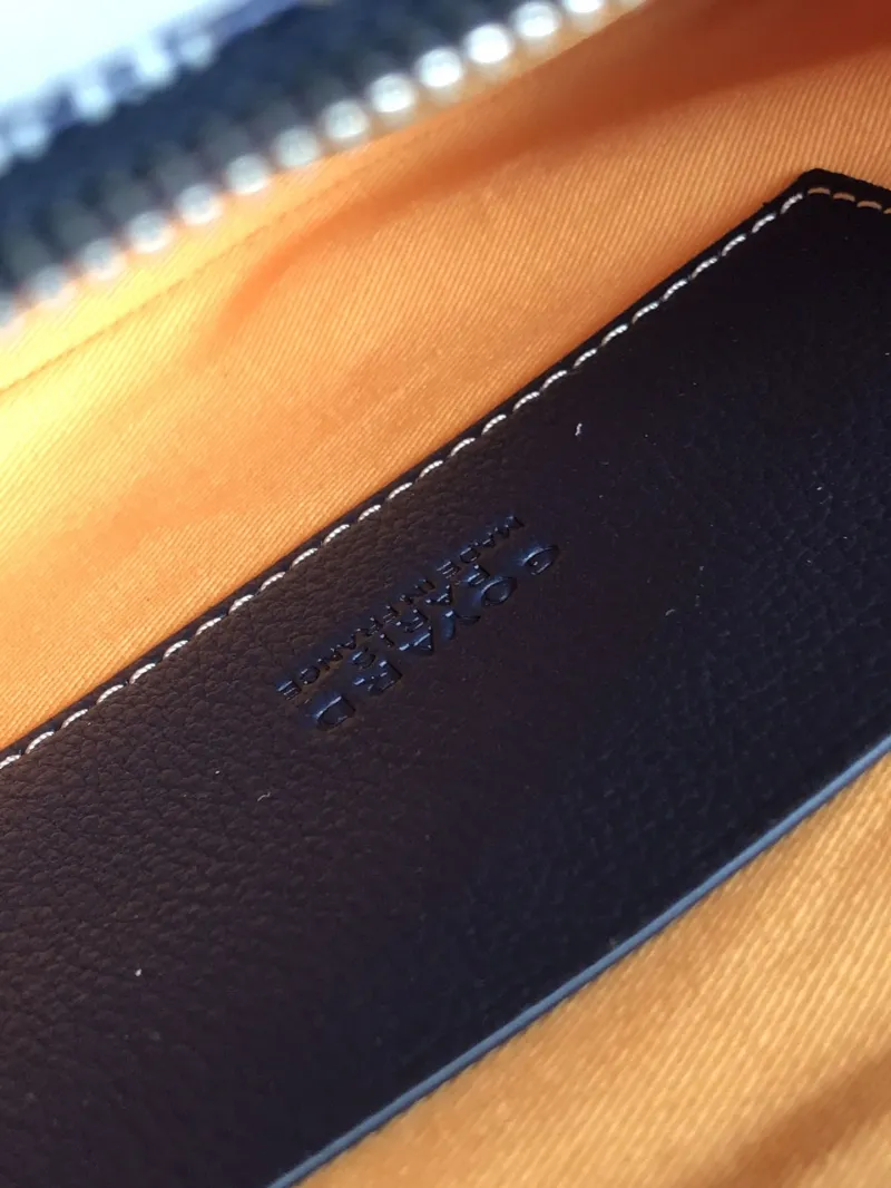 Goyard Navy Clutch Bag 147 - Image 8
