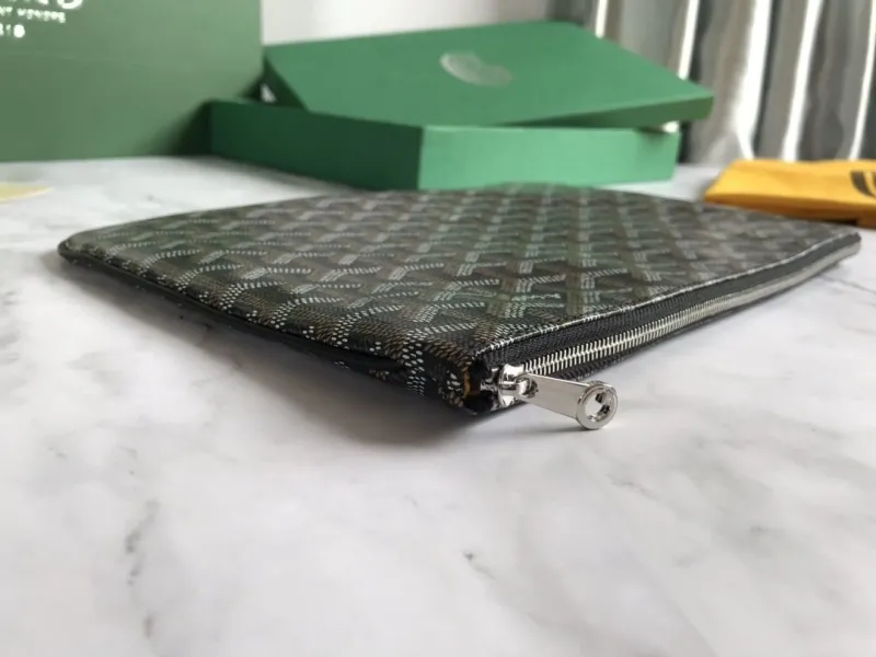 Goyard Black Clutch Bag 155 - Image 3