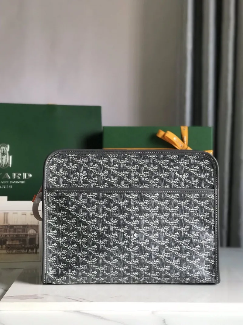 Goyard Gray Clutch Bag 167