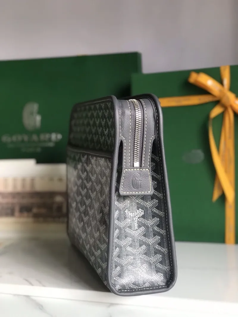 Alternative view of Goyard Gray Clutch Bag 167
