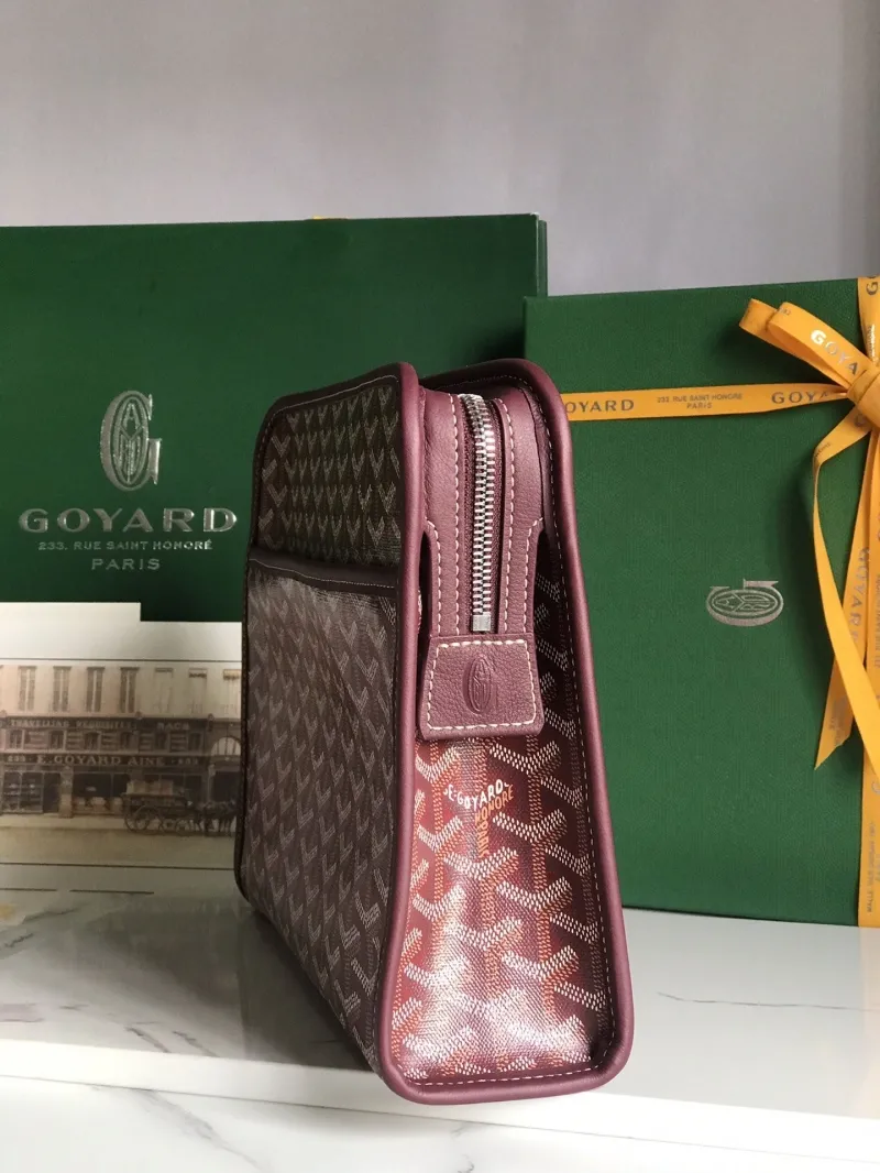 Alternative view of Goyard Burgundy Clutch Bag 168