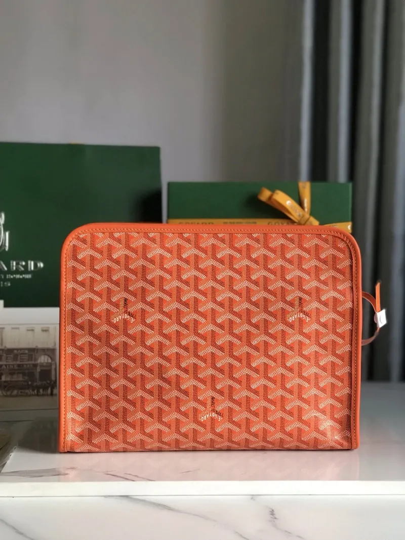 Alternative view of Goyard Orange Clutch Bag 169