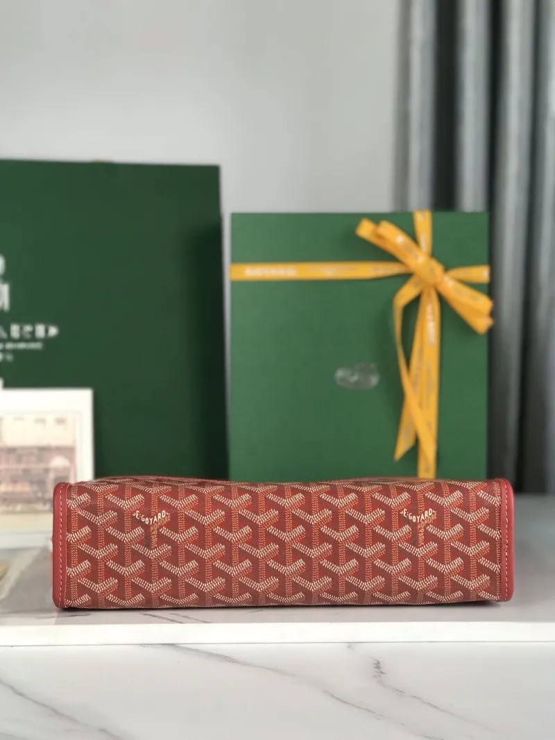 Goyard Red Clutch Bag 170 - Image 4