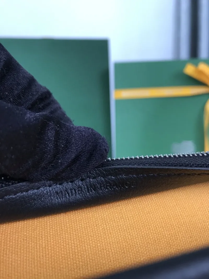 Goyard Black Clutch Bag 176 - Image 9