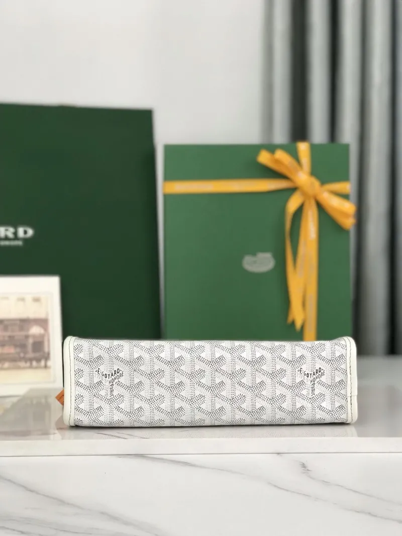 Goyard White Clutch Bag 181 - Image 3
