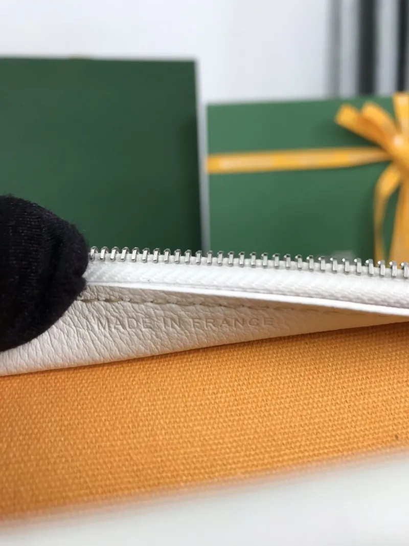 Goyard White Clutch Bag 181 - Image 9