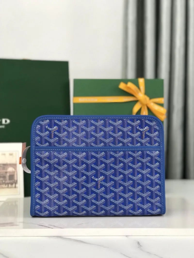 Goyard Blue Clutch Bag 182