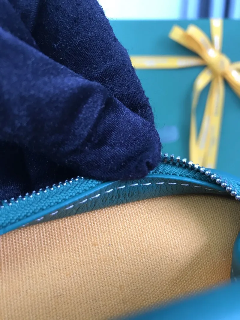 Goyard Green Clutch Bag 183 - Image 9