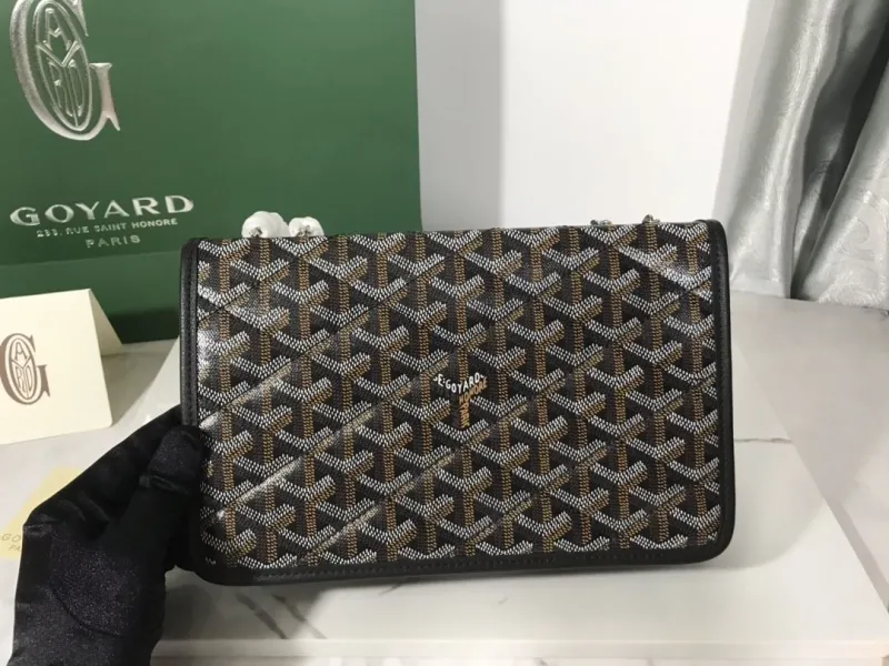 Goyard Black Clutch Bag 216 - Image 6