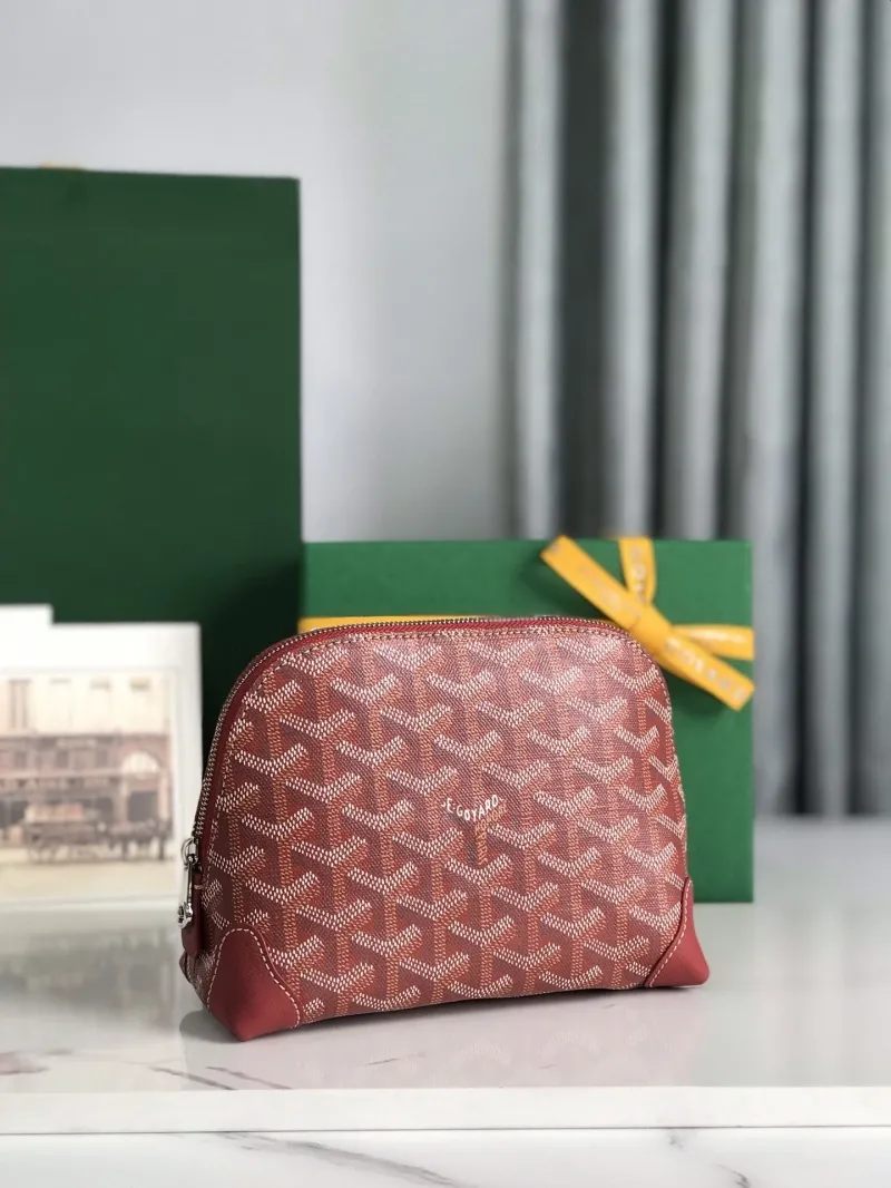 Alternative view of Goyard Red Clutch Bag 229