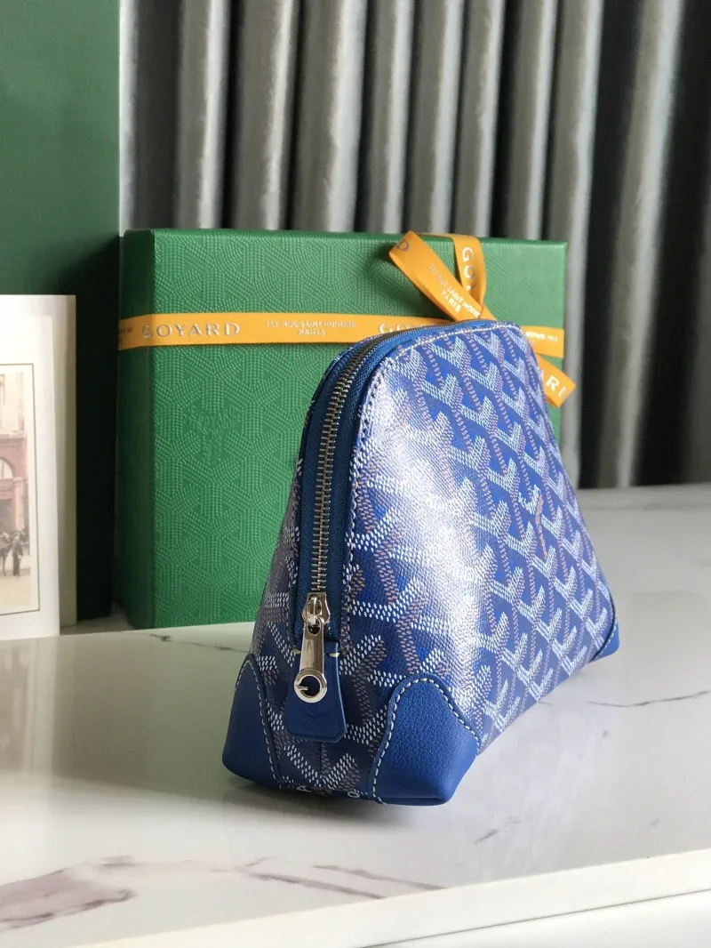 Alternative view of Goyard Blue Clutch Bag 234
