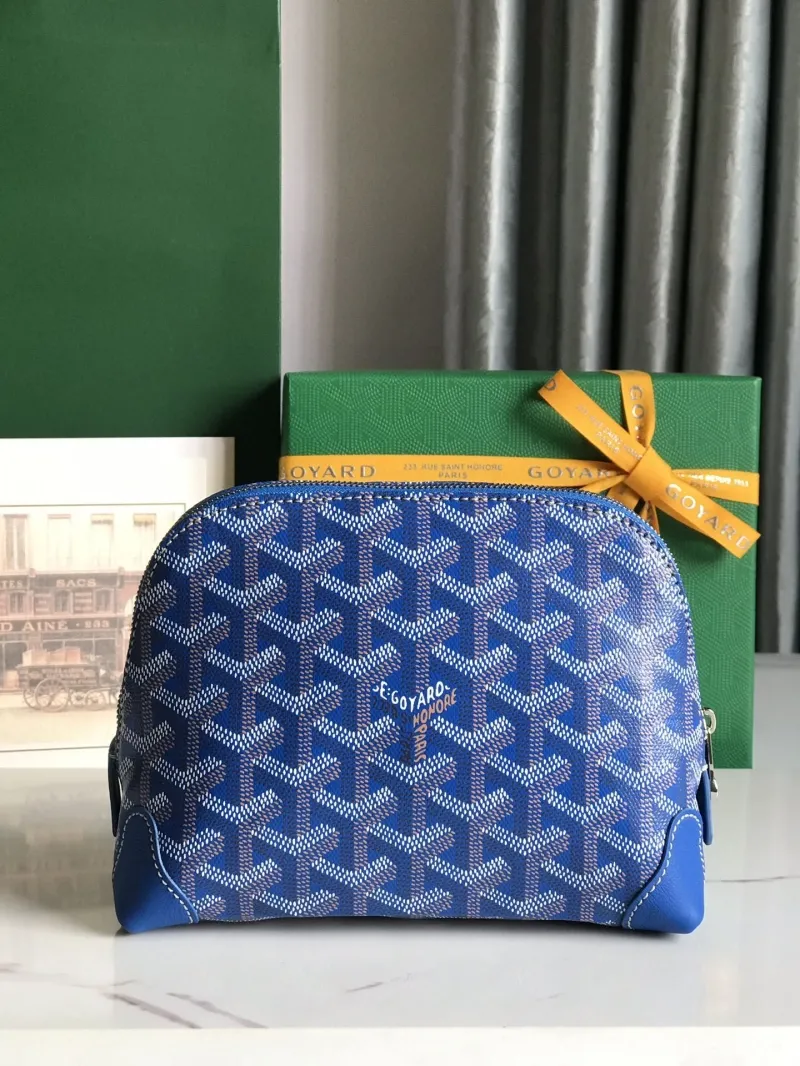 Goyard Blue Clutch Bag 234 - Image 4
