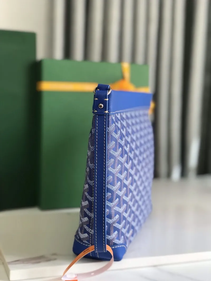 Alternative view of Goyard Blue Clutch Bag 243