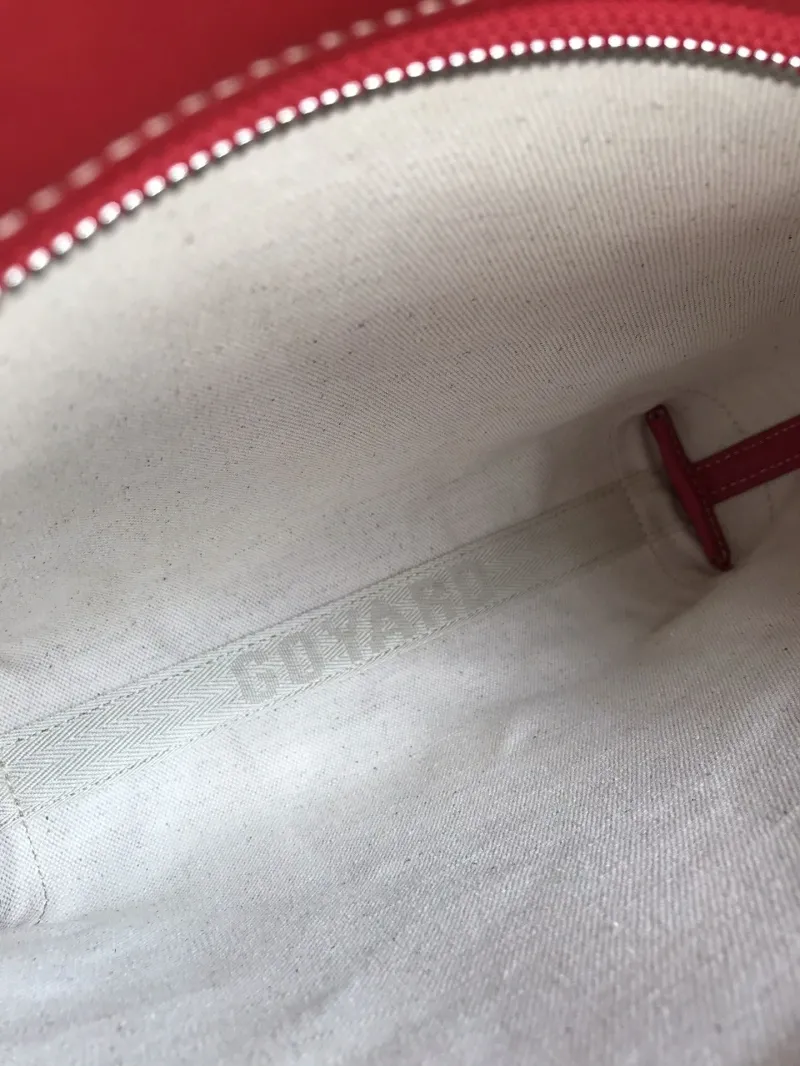 Goyard Red Clutch Bag 244 - Image 9