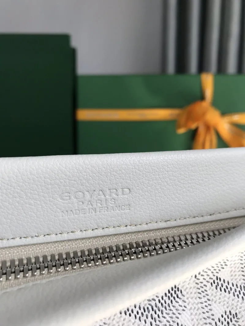 Goyard White Clutch Bag 247 - Image 7