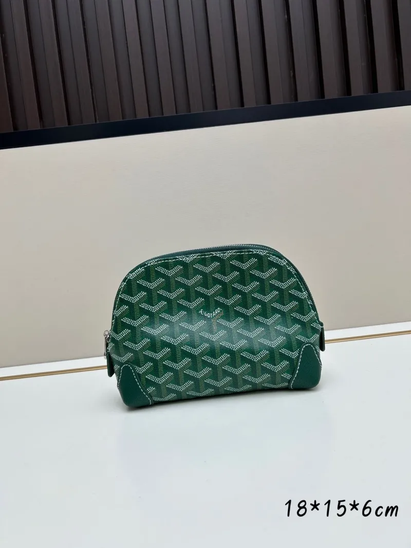 Goyard Green Clutch Bag 248