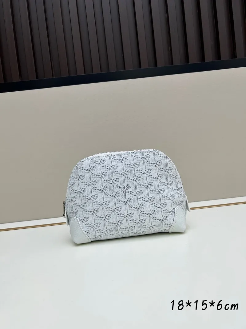 Goyard White Clutch Bag 249