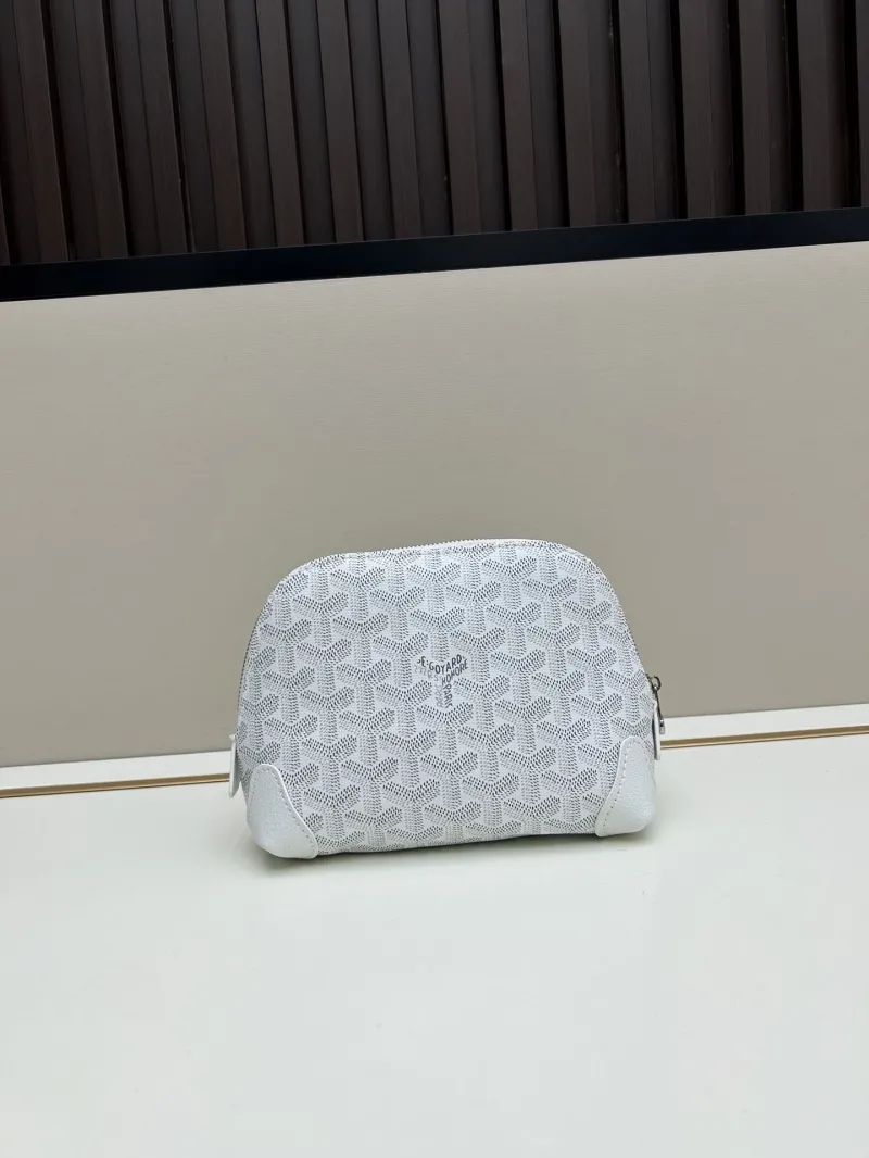 Goyard White Clutch Bag 249 - Image 3
