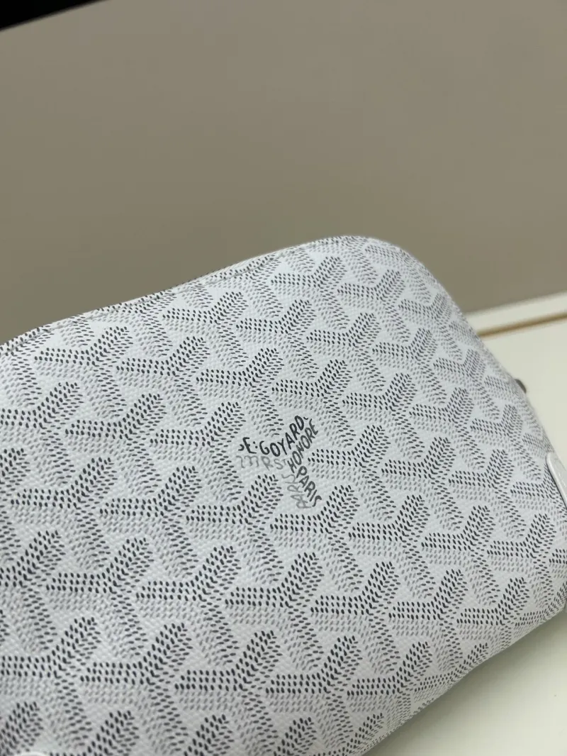 Goyard White Clutch Bag 249 - Image 4