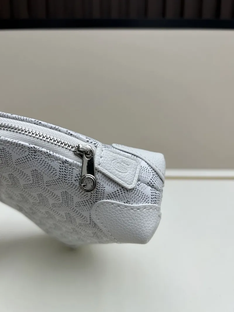 Goyard White Clutch Bag 249 - Image 6