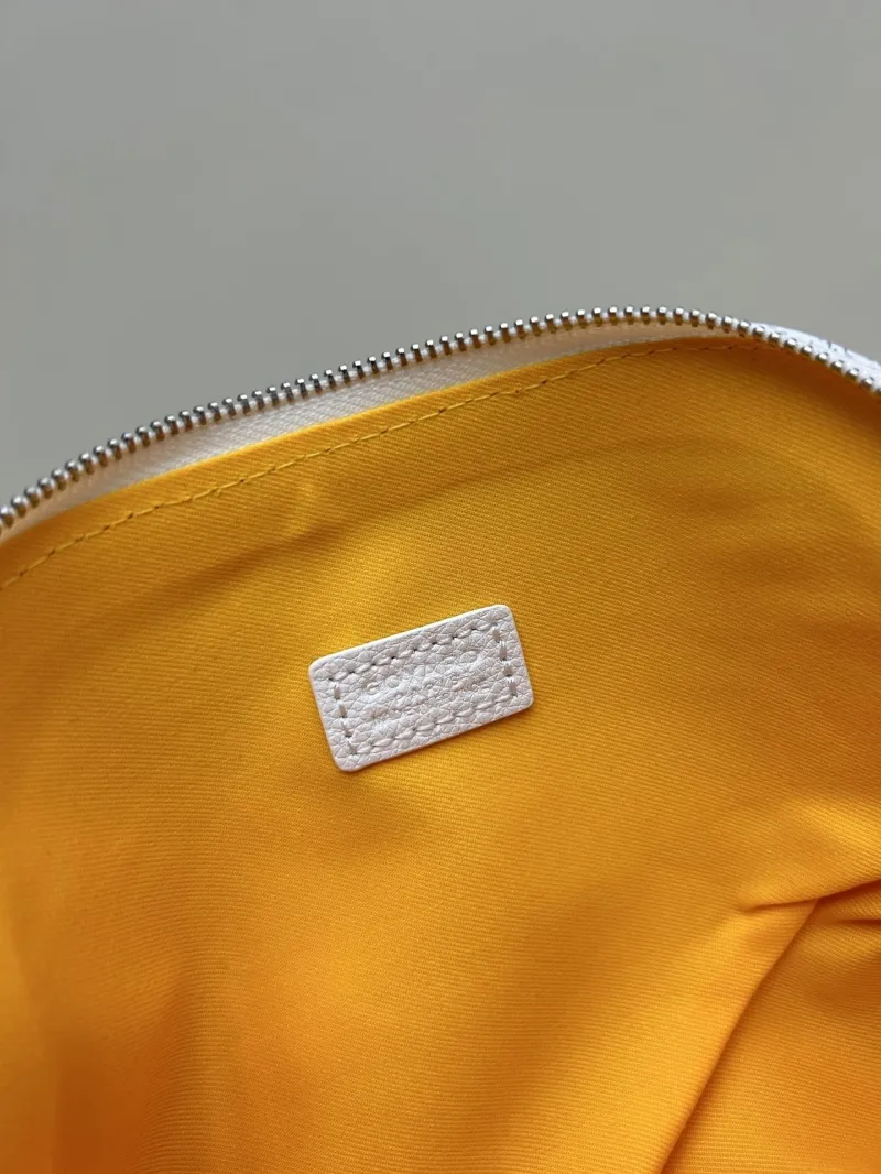 Goyard White Clutch Bag 249 - Image 8