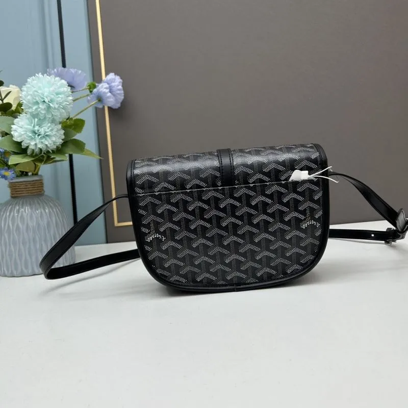 Goyard Black Saddle Crossbody Bag - Image 3