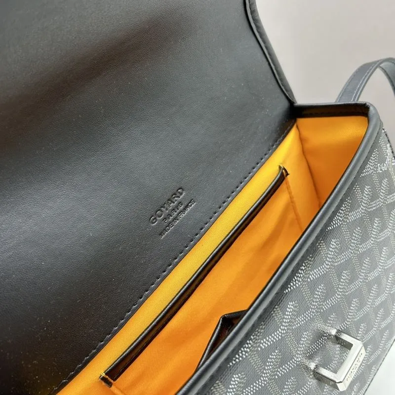 Goyard Black Saddle Crossbody Bag - Image 8
