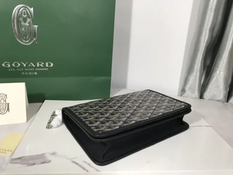 Goyard Black Satchel Bag - Image 3