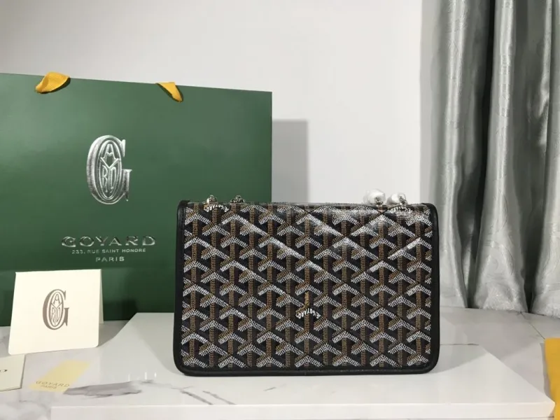 Goyard Black Satchel Bag - Image 4
