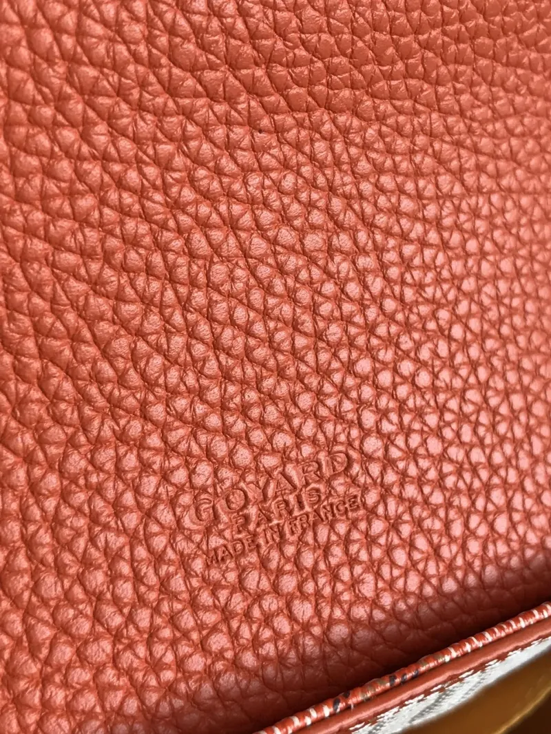 Goyard Orange Crossbody Satchel Bag - Image 7