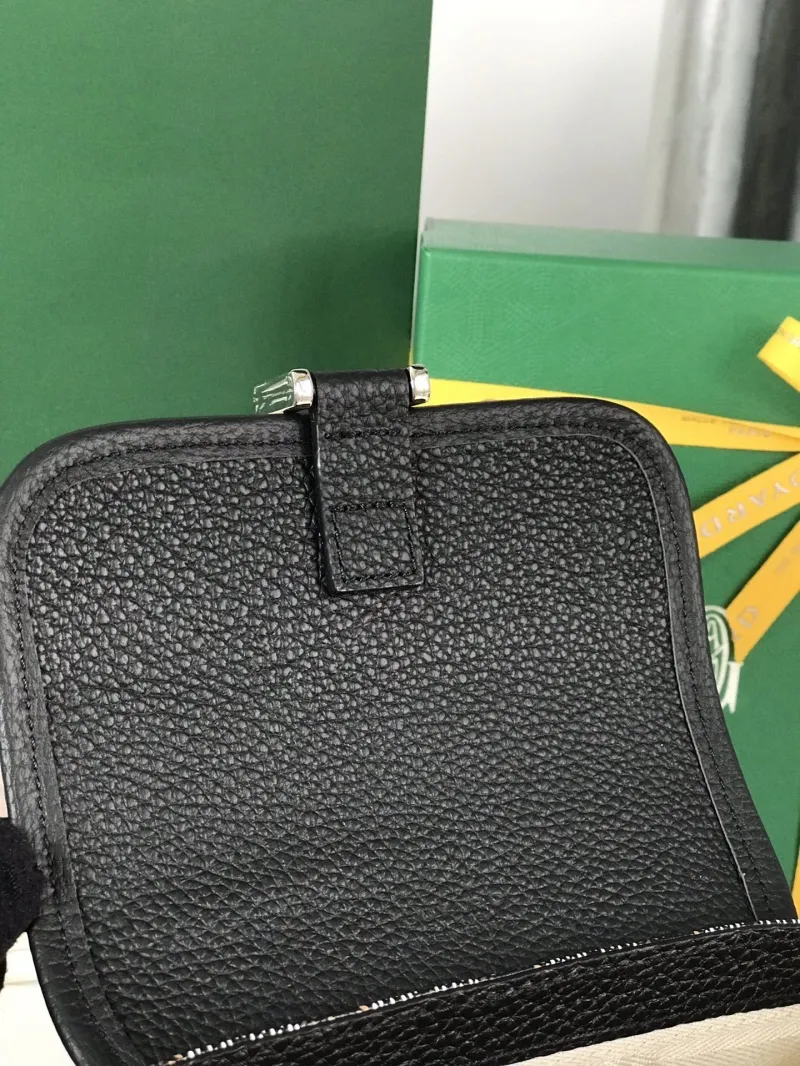 Goyard Black Crossbody Satchel Bag - Image 5